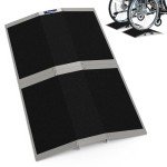 Nuvium Aluminum Wheelchair Ramp, 11.8" L, 2-Pack