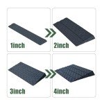 Adjustable Threshold Wheelchair Ramp - 1" to 4" Rise