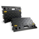 4" Heavy-Duty 2-Piece Portable Curb Ramp