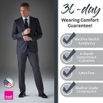 mediven for Men Classic, 20-30 mmHg – Calf High Compression Stockings, Closed Toe Leg Circulation for Men, Compression Dress Socks, Leg Support Compression Coverage, IV-Extra Wide, Black