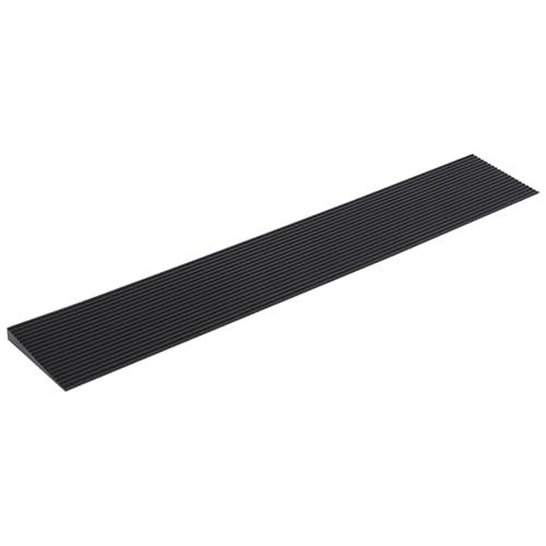Non-Slip Rubber Threshold Ramp for Wheelchairs and Scooters