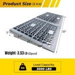 Modular Threshold Wheelchair Ramps for Home Steps