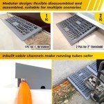 Modular Threshold Wheelchair Ramps for Home Steps