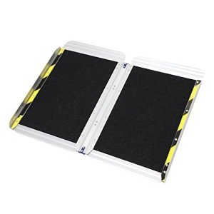 Wider Portable Wheelchair Ramp with Non-Skid Surface