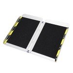 Wider Portable Wheelchair Ramp with Non-Skid Surface