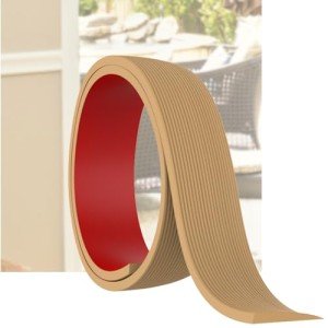 Self-Adhesive 3.3Ft Doorway Threshold Ramp