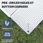 Adjustable Aluminum Threshold Ramp for Wheelchairs