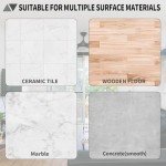 Self-Adhesive 3.3Ft Doorway Threshold Ramp