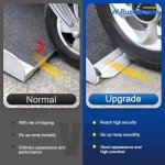 Wider Portable Wheelchair Ramp with Non-Skid Surface