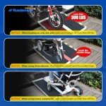 Wider Portable Wheelchair Ramp with Non-Skid Surface