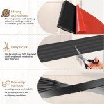 Adjustable Rubber Threshold Ramp for Wheelchairs and Scooters