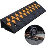 Heavy Duty Rubber Curb Ramp for Vehicles and Wheelchairs