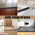 Adjustable Rubber Threshold Ramp for Wheelchairs and Scooters