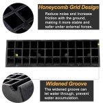 Heavy Duty 5" Rubber Curb Ramp for Wheelchairs