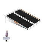 3FT Portable Folding Wheelchair Ramp - Non-Skid