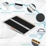 3FT Portable Folding Wheelchair Ramp - Non-Skid