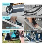 3FT Portable Folding Wheelchair Ramp - Non-Skid