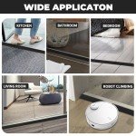 Self-Adhesive Floor Transition Strips - 36 Inch Black