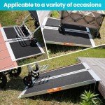 3FT Portable Folding Wheelchair Ramp - Non-Skid