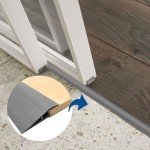 Vinyl Door Threshold Ramp for Easy Transitions