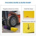 2-Pack Portable Heavy-Duty Curb Ramps for Vehicles