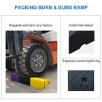 2-Pack Portable Heavy-Duty Curb Ramps for Vehicles