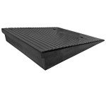 5.2" Rubber Threshold Ramp for Cars and Wheelchairs