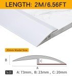 Self-Adhesive PVC Floor Transition Strip - 6.56FT