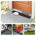 Threshold Ramp for Doorways - Non-Slip Rubber