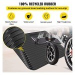 VEVOR 4" Rubber Threshold Ramp for Wheelchairs