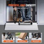 VEVOR Aluminum Door Threshold Ramp for Wheelchairs