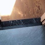 Bilaida 1" Solid Rubber Wheelchair Threshold Ramp