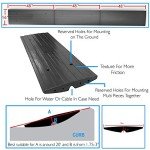 Heavy Duty Rubber Curb Ramp for Vehicles