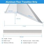 Aluminum Threshold Strip Ramp for Wheelchairs - 36