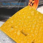 Lightweight Portable Plastic Curb Ramps - 2PC Set