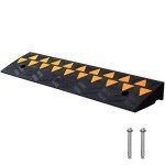 VEVOR Heavy Duty Rubber Curb Ramp for Vehicles
