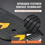 VEVOR 1" Rubber Wheelchair Threshold Ramp