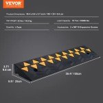 VEVOR Heavy Duty Rubber Curb Ramp for Vehicles