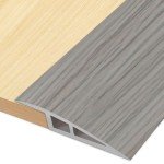 Vinyl Floor Transition Strip - 36 inch Gray