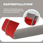 Vinyl Floor Transition Strip - 36 inch Gray