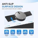 1.2" Heavy-Duty Rubber Wheelchair Door Ramp