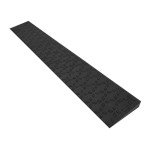 Ruedamann 1" Rubber Threshold Ramp for Wheelchairs
