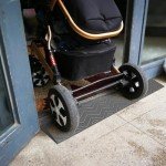 Portable 0.8'' Non-Slip Wheelchair Ramp - 3.3FT