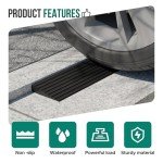 Self-Adhesive Rubber Threshold Ramp for Wheelchairs