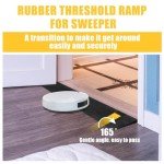 Portable Non-Slip Rubber Wheelchair Threshold Ramp