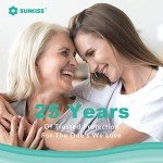 SUNKISS TrustPlus Adult Diapers with Maximum Absorbency, Disposable Incontinence Briefs with Tabs for Men and Women, Odor Control, XLarge, 15 Count