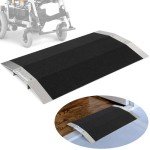 Ruedamann Non-Slip Threshold Ramp with Support Frame