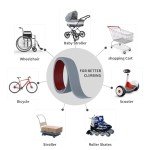 Self-Adhesive 0.4" Rubber Doorway Ramp - 6.6Ft