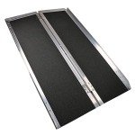 Portable 4ft Non-Skid Wheelchair Ramp for Mobility