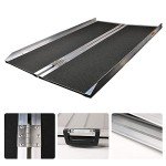 Portable 4ft Non-Skid Wheelchair Ramp for Mobility